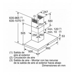 Campana Balay 3BC097GBC... 2