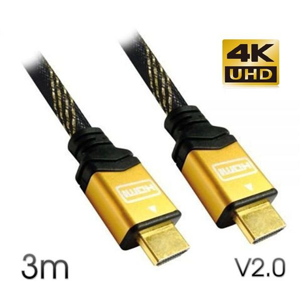 CROMAD HDMI 3 METROS V2.0 4K