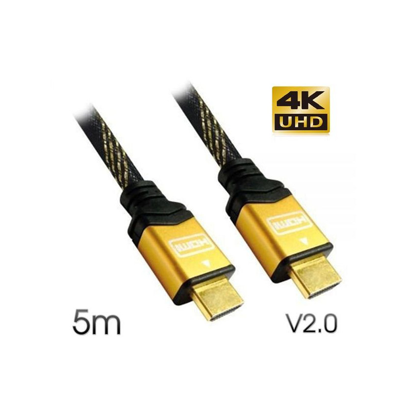 CROMAD Cable HDMI 5 METROS V2.0 4K