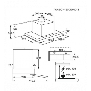 Campana AEG DPE4641M... 2