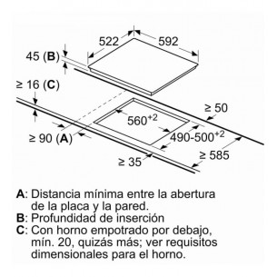 Placa Vitrocerámica Balay... 2