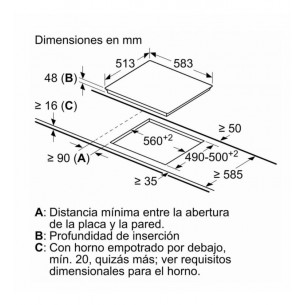 Placa Vitrocerámica Balay... 2