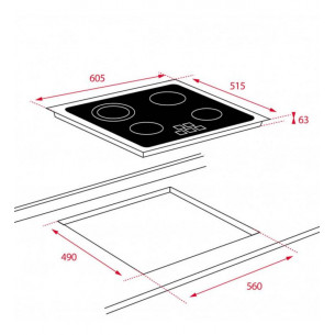 Placa Vitrocerámica Teka TZ... 2
