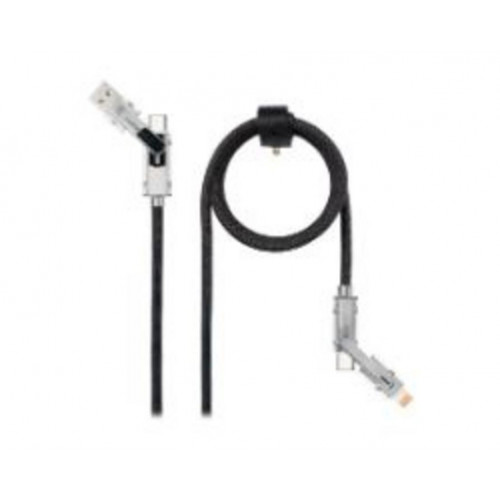 Cable Nanocable USB-C + USB-A a...