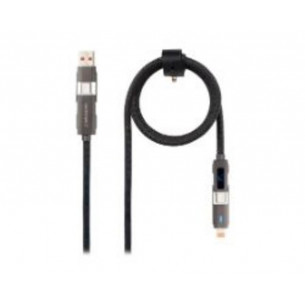 Cable Nanocable USB-C 2.0 +...