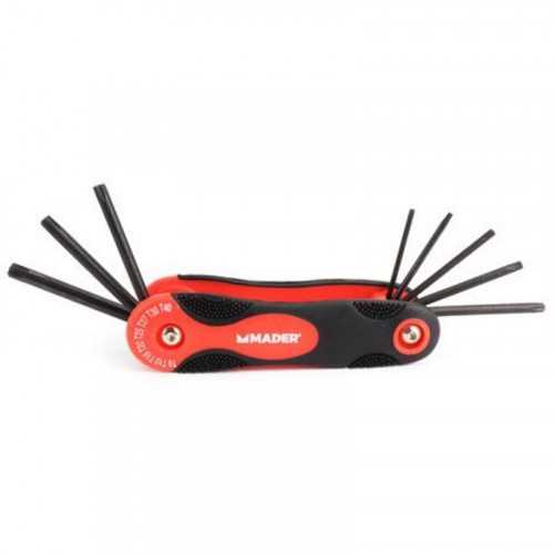 Juego de 8 Llaves Torx Plegables...