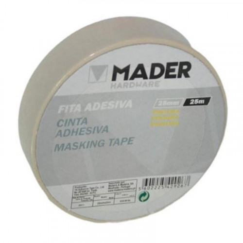 Cinta de Pintor Mader 25mm x 25m para...