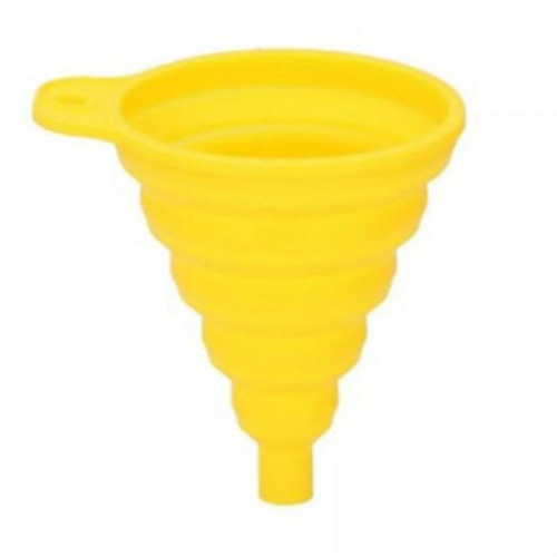 Embudo Plegable de Silicona Amarillo...