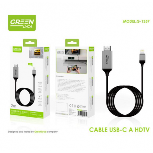 Adaptador Greenlyca Cable MHL...