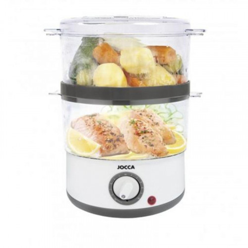 Vaporera Eléctrica de 2 Pisos Jocca...