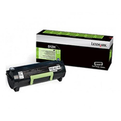 Toner Lexmark Laser 512H Negro 5000...