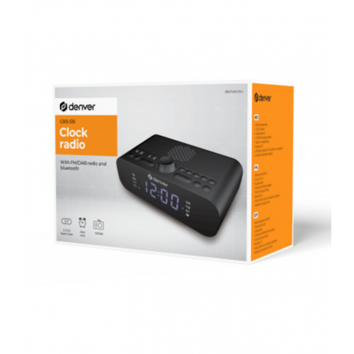 Radio Reloj Denver DAB+FM Bluetooth...