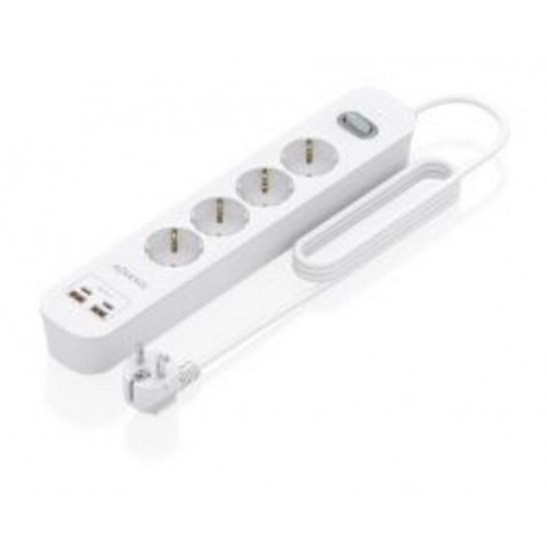 Regleta AISENS 4 Tomas con 2xUSB-C y...