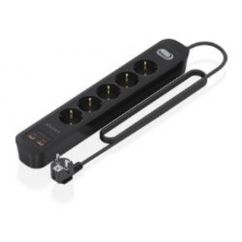 Regleta AISENS 5 Tomas 2xUSB-C...