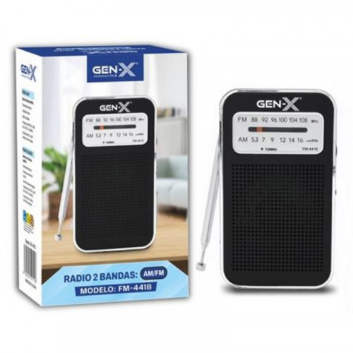 Radio Portátil Gen-X 4418 AM/FM de...