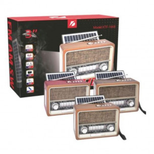 Radio Solar con Altavoz...