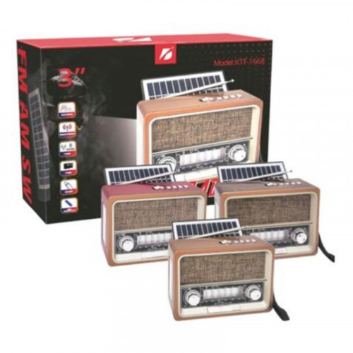Radio Solar con Altavoz Bluetooth...