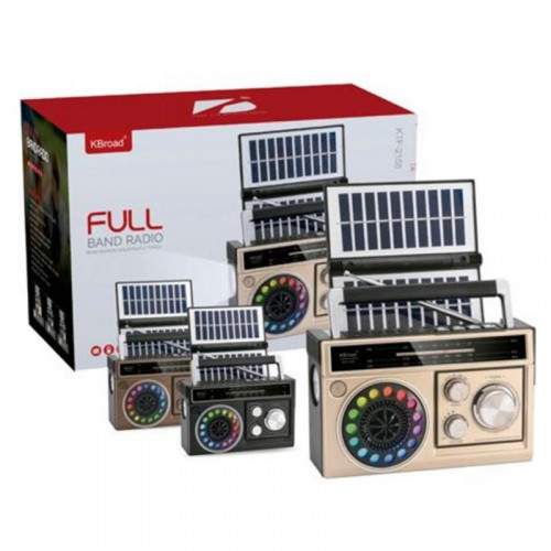 Radio Solar y Altavoz Bluetooth Gen-X...