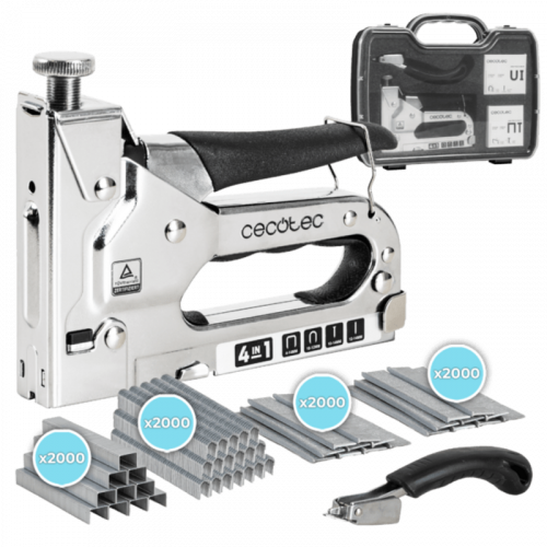 Grapadora Cecotec FastTacker 4 en 1...