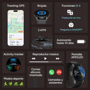 Smartwatch Ksix Horizon GPS...