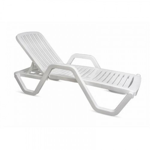 Tumbona Relaxia Blanca con 5...