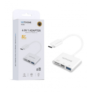 Adaptador Wephone 4 en 1...
