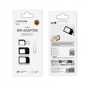Adaptador Wephone SIM 4 en...