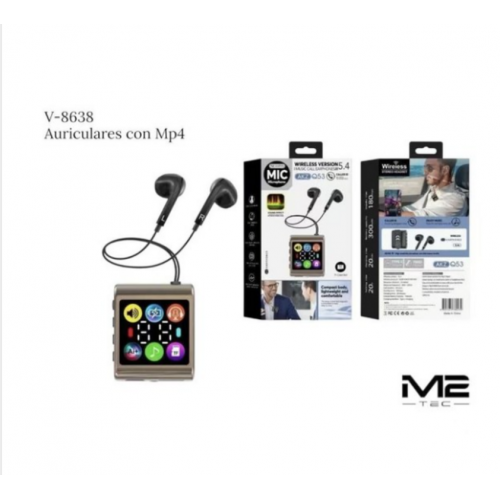 Reproductor MP3 con Auriculares...