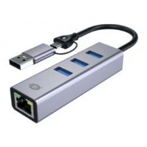 Adaptador CONCEPTRONIC USB-A + USB-C...