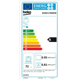 Horno Beko BCBIE17300KSB... 2
