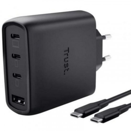 Cargador Trust Maxo 65W con 3x USB-C,...