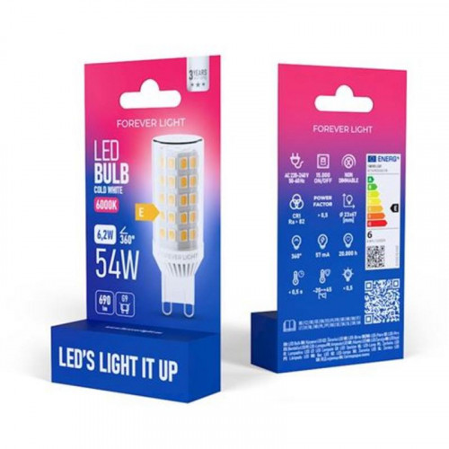 Bombilla LED Forever G9 3.6W 440...