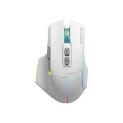 Ratón Mars Gaming Inalámbrico Blanco...