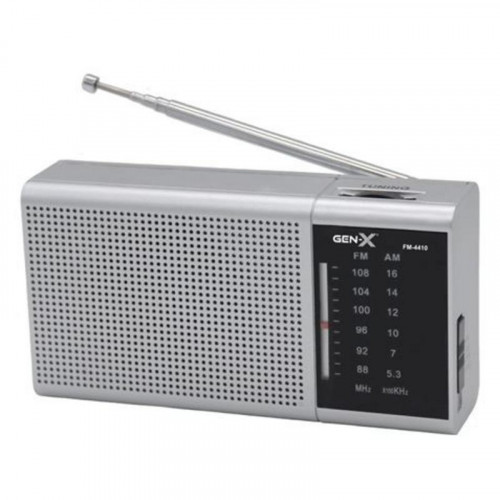 Radio Portátil AM/FM Gen-X con Dial...