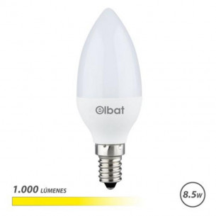 Bombilla LED Elbat C37 8.5W...