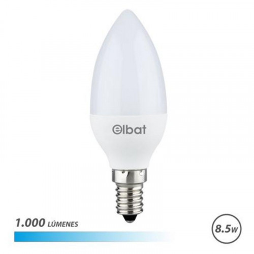 Bombilla LED Elbat C37, 8.5W, 1000...