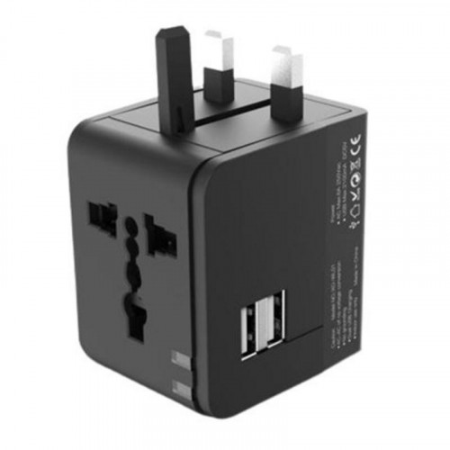 Adaptador Universal de Viaje XO con 2...