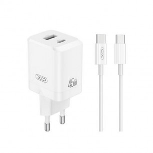 Cargador USB + USB-C de 45W...