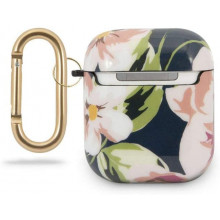 Guess Funda AirPods Floral Negro 2