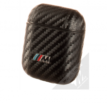 BMW Funda AirPods Fibra Carbono Negro