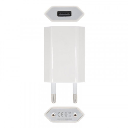 Cargador de Red USB Nanocable 5V-1A...
