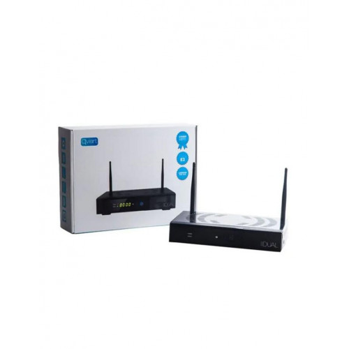Receptor Satélite Qviart Dual Combo...