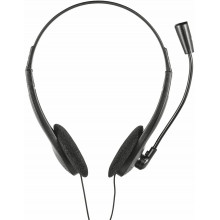 Auriculares con Micrófono Trust Ziva Chat negro 21517 2