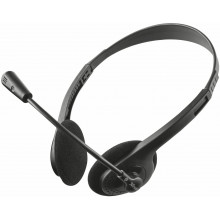 Auriculares con Micrófono Trust Ziva Chat negro 21517