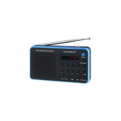 Radio Digital Sunstech RPDS32BL AM/FM...