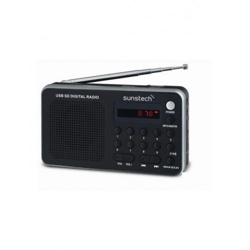 Radio Digital Sunstech RPDS32SL AM/FM...
