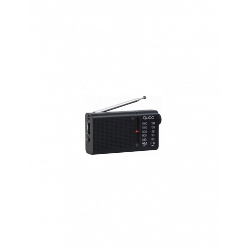 Radio Portátil Qubo RS-2, AM/FM,...
