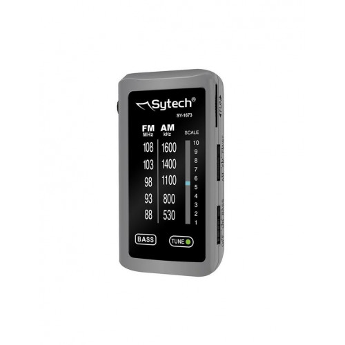 Radio de Bolsillo Sytech SY1673 AM/FM...