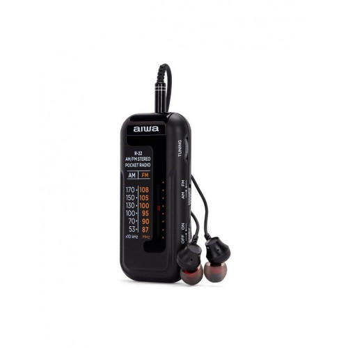 Radio de Bolsillo Aiwa R-22BK con...