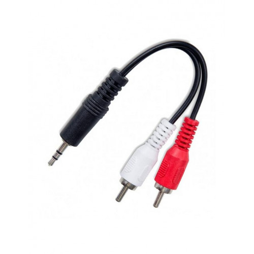 Cable DCU Jack Macho 3,5 mm a 2 RCA...